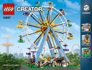 Mode d’emploi Lego set 10247 Creator La grande roue