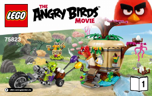 Mode d’emploi Lego set 75823 Angry Birds Le vol de l'œuf de l'île des oiseaux