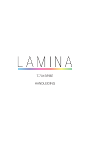 Handleiding Lamina T-701BP.BE Tablet
