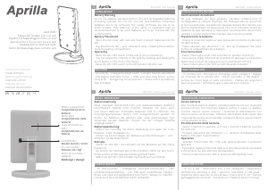 Manual Aprilla ALM-9905 Espelho