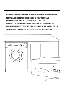Manual Edesa LC84 Washing Machine