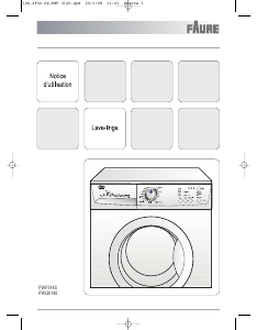 Mode d’emploi Faure FWF3145 Lave-linge