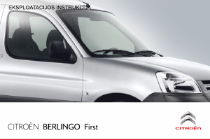 Vadovas Citroën Berlingo (2011)