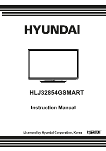 Handleiding Hyundai HLJ32854GSMART LED televisie