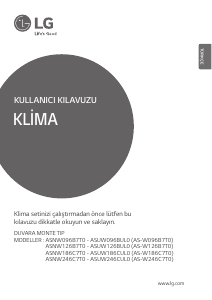 Kullanım kılavuzu LG ASNW096B7T0 Klima