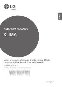 Kullanım kılavuzu LG ASNW126BSA3 Klima