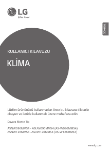 Kullanım kılavuzu LG ASNW096MMS4 Klima