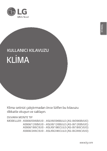 Kullanım kılavuzu LG ASNW096BVU0 Klima