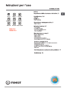 Manual de uso Indesit TZAAA 10.1 Congelador