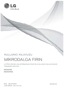Kullanım kılavuzu LG MS2029G Mikrodalga