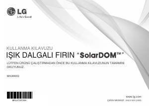 Kullanım kılavuzu LG MA3882Q Mikrodalga