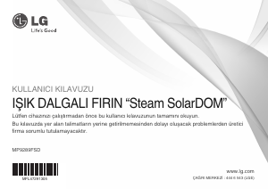 Kullanım kılavuzu LG MP9289FSD Mikrodalga