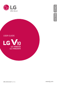 Kullanım kılavuzu LG H960ATR Cep telefonu