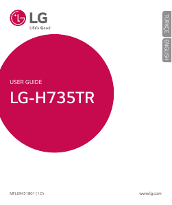 Manual LG H735TR Mobile Phone