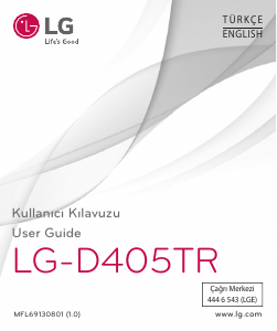 Manual LG D405TR Mobile Phone