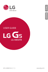 Manual LG H850TR Mobile Phone