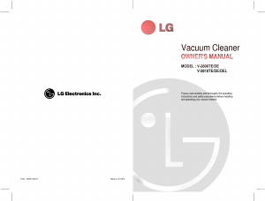 Manual LG V-2810DE Vacuum Cleaner