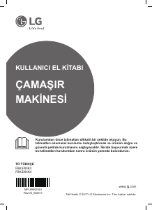 Kullanım kılavuzu LG F8K5XNK3 Çamaşır makinesi