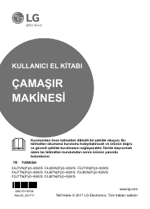 Kullanım kılavuzu LG F4J7VNP1W Çamaşır makinesi