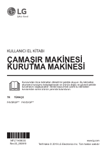 Kullanım kılavuzu LG F4V5VGP0W Çamaşır makinesi