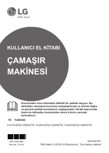 Kullanım kılavuzu LG F4J9VHP2TD Çamaşır makinesi