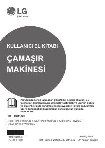 Kullanım kılavuzu LG F4J9JHP2TD Çamaşır makinesi