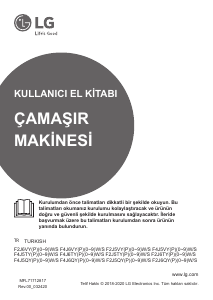 Kullanım kılavuzu LG F4J6VYP0W Çamaşır makinesi