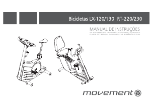 Manual Movement LX-130 Bicicleta estática