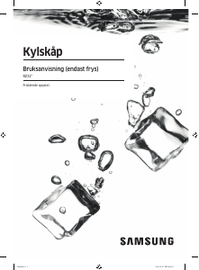Bruksanvisning Samsung RZ32M702EB1 Frys