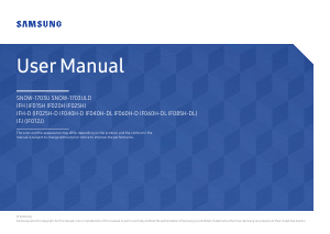 Manual Samsung IF012J LED Monitor