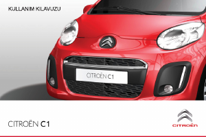 Kullanım kılavuzu Citroën C1 (2012)