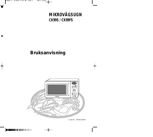 Käyttöohje Samsung CK99S Mikroaaltouuni