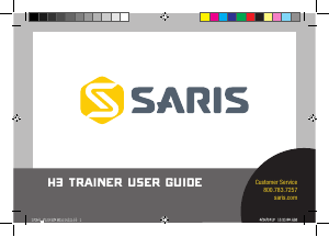 Manuale Saris H3 Rullo di allenamento