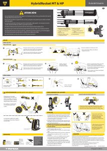 Manual de uso Topeak HybridRocket HP Bomba de bicicleta