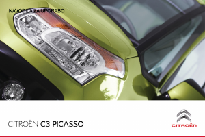 Priročnik Citroën C3 Picasso (2012)