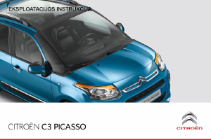 Vadovas Citroën C3 Picasso (2014)