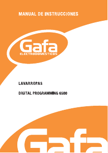 Manual de uso Gafa Digital Programming 6.5 AAB Lavadora