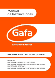 Manual de uso Gafa HGF 357AW Frigorífico combinado