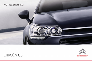 Mode d’emploi Citroën C5 (2012)