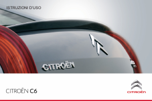 Manuale Citroën C6 (2012)