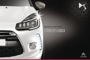 Priročnik Citroën DS3 (2015)