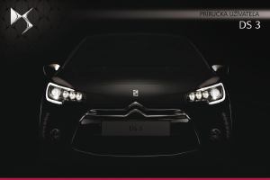 Návod Citroën DS3 (2016)