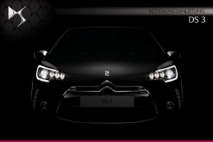 Bedienungsanleitung Citroën DS3 (2016)