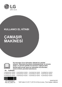 Kullanım kılavuzu LG F4J5VNP3W Çamaşır makinesi