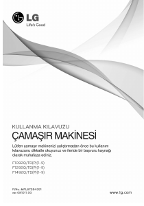 Kullanım kılavuzu LG F1092QDP5 Çamaşır makinesi