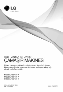 Kullanım kılavuzu LG F1289QDP Çamaşır makinesi