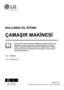 Kullanım kılavuzu LG FH2J3TDNP0 Çamaşır makinesi