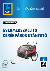 Használati útmutató Bikemate 37235 Kerékpáros utánfutó