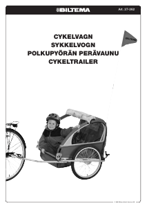 Bruksanvisning Biltema 27-262 Cykelvagn