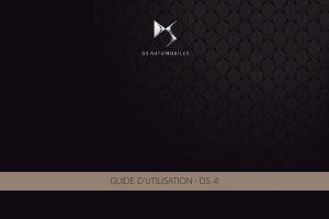 Mode d’emploi Citroën DS4 (2017)